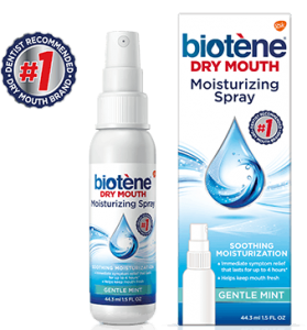 Biotene Dry Mouth Moisturising Spray to Prevent Tooth Wear